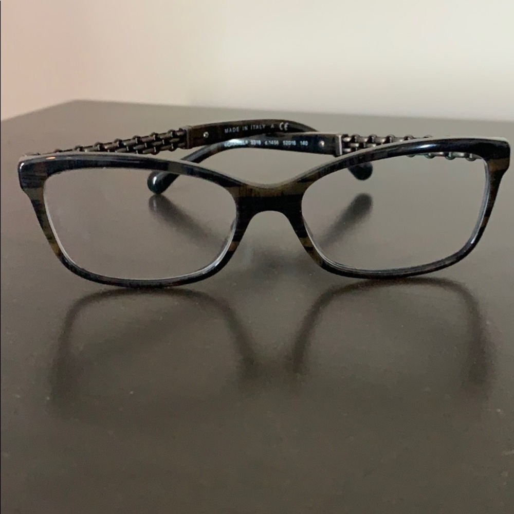 Chanel 3318 c.1456 Eyeglasses 100% Authentic